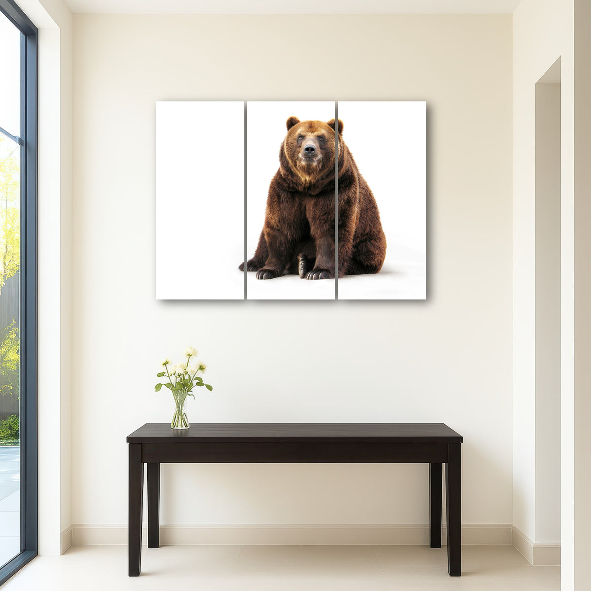 AUTO-MOCKUP ROOM | Bear on white