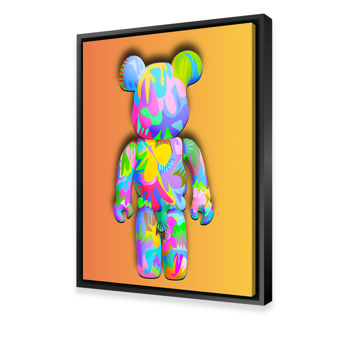 Bear brick Wall Art