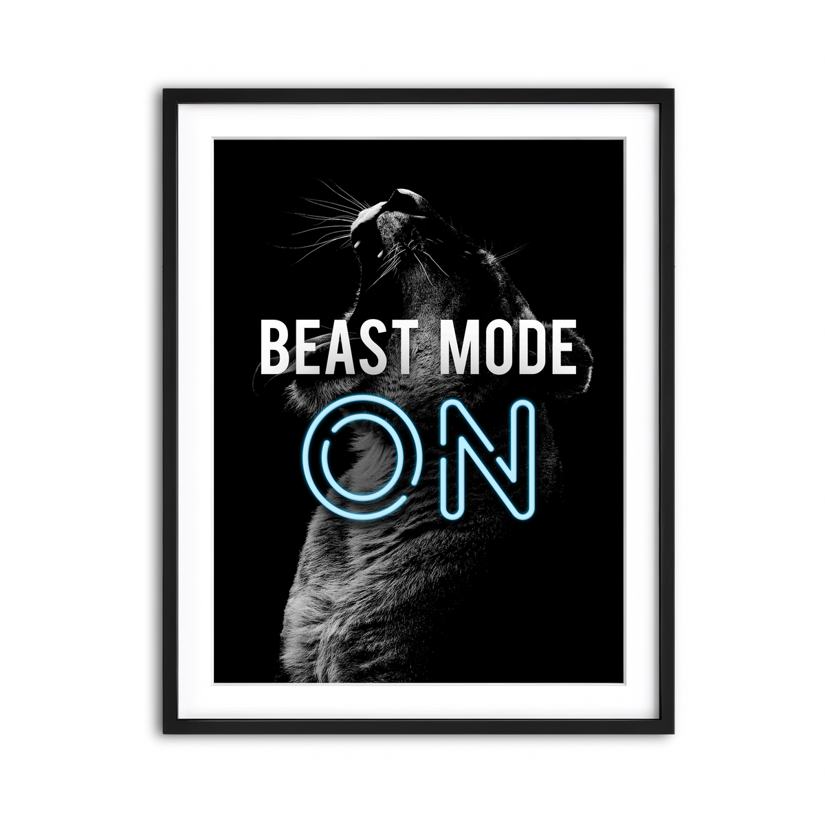 Framed Print 3x4 Black