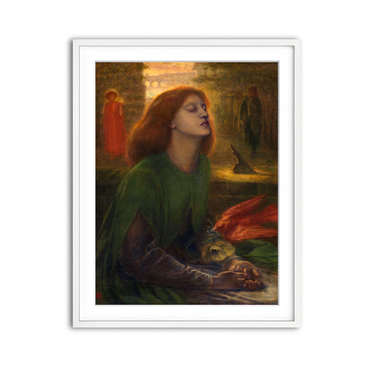 Framed Print 3x4 White