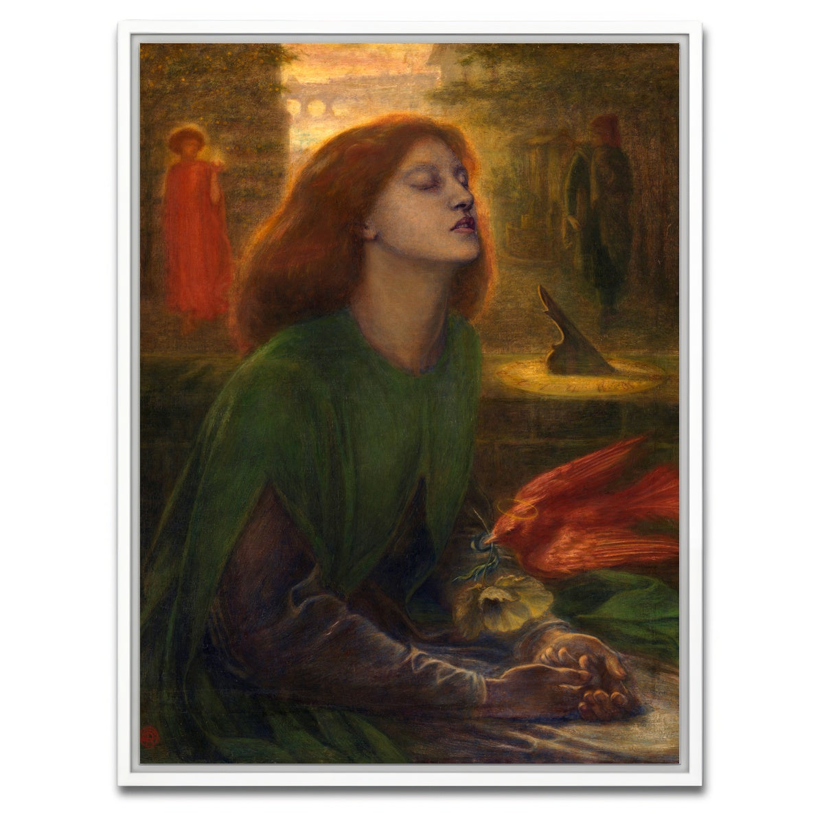 AUTO-MOCKUP WHITE | Beata Beatrix | 1 Piece | White Framed Canvas | group=3x4