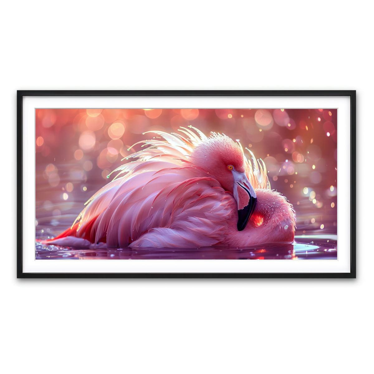 Framed Print 2x1 Black