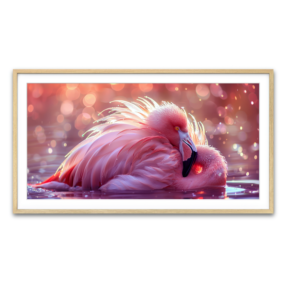 Framed Print 2x1 Natural