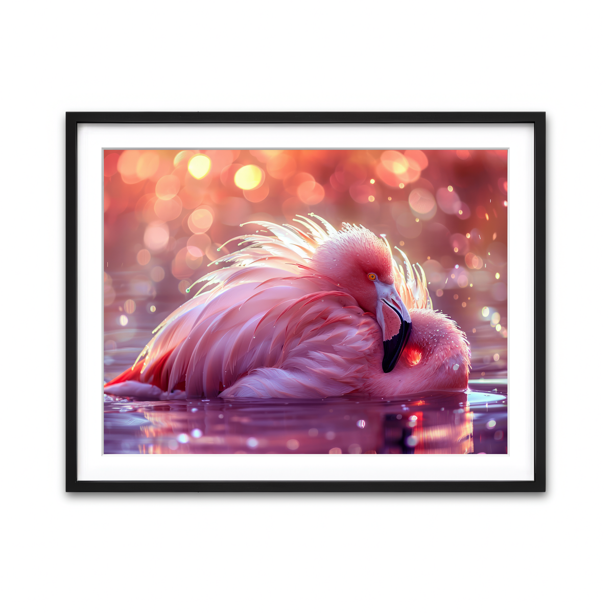 Framed Print 4x3 Black