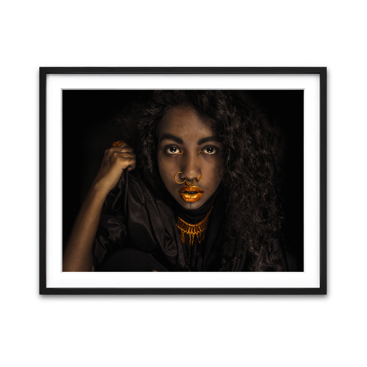 Framed Print 4x3 Black