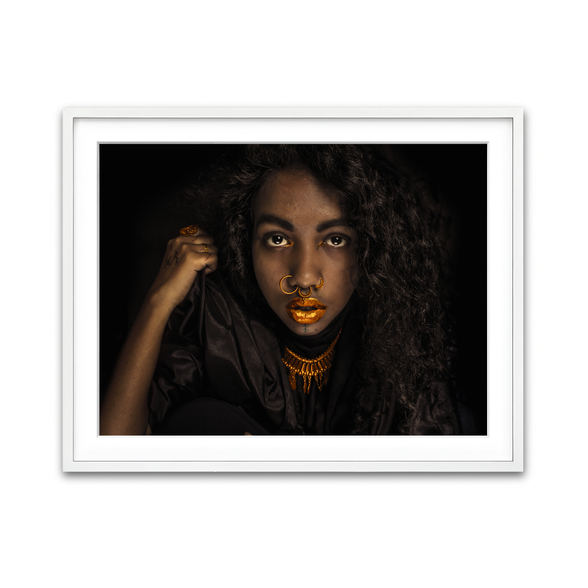 Framed Print 4x3 White