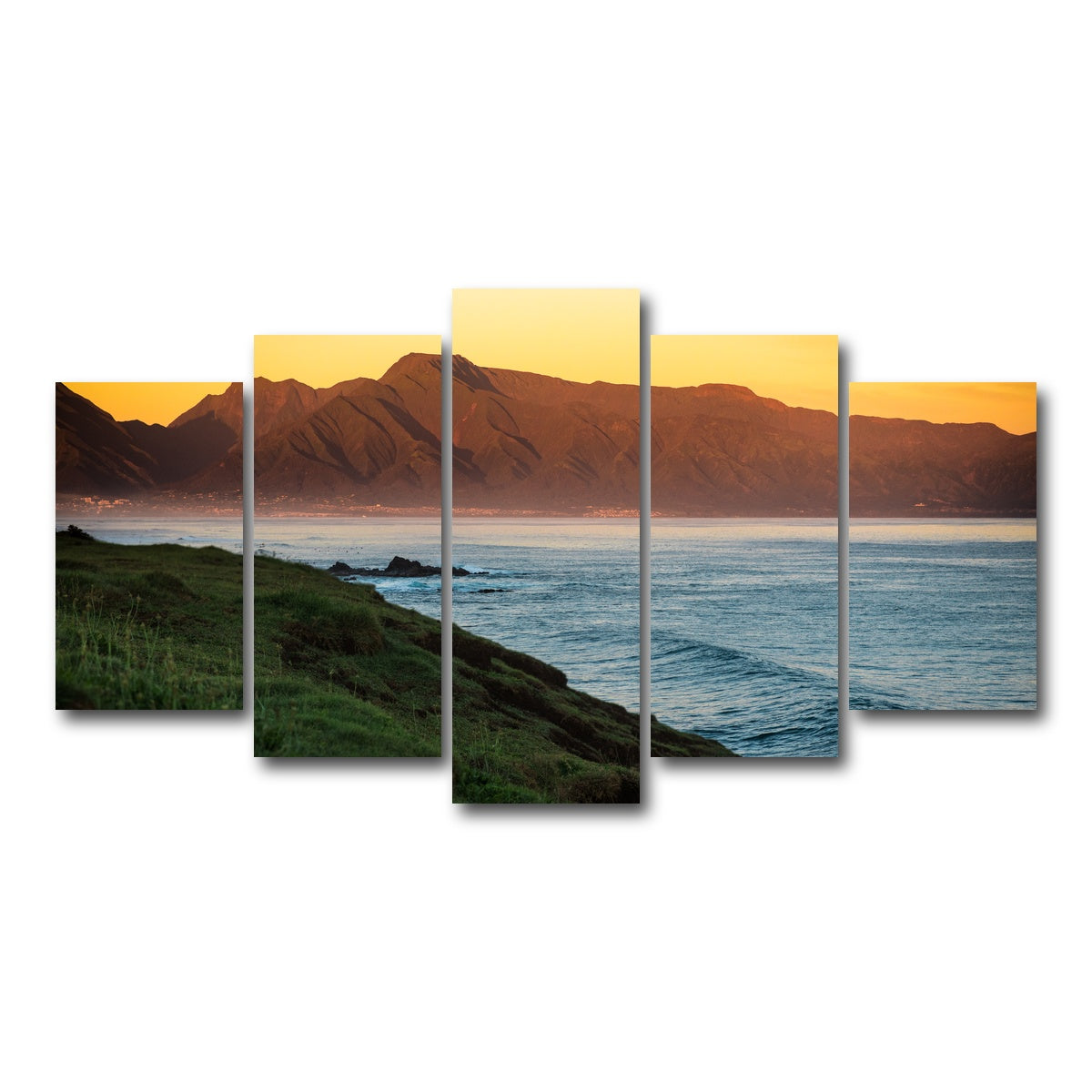 AUTO-MOCKUP WHITE | Beauty of Maui | 5 Piece | Gallery Wrap Canvas | group=5_normal
