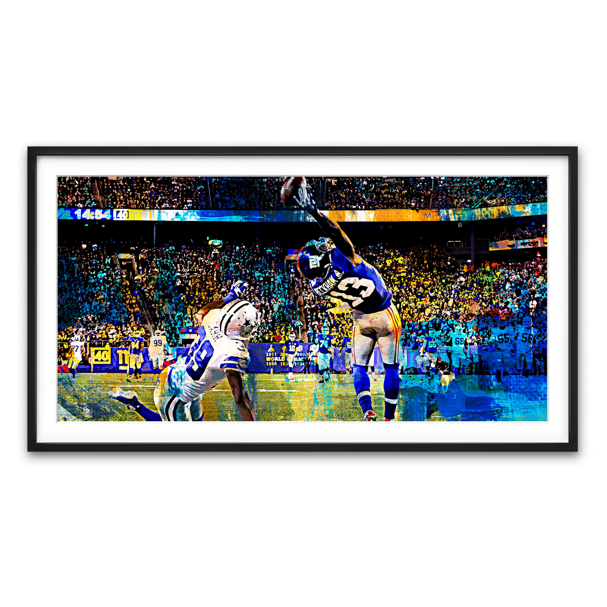 Framed Print 2x1 Black