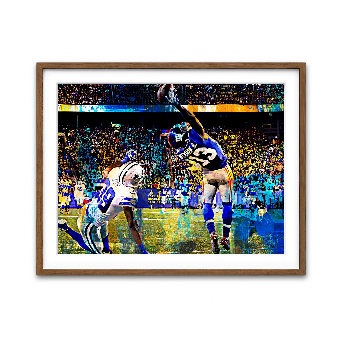 Framed Print 4x3 Walnut
