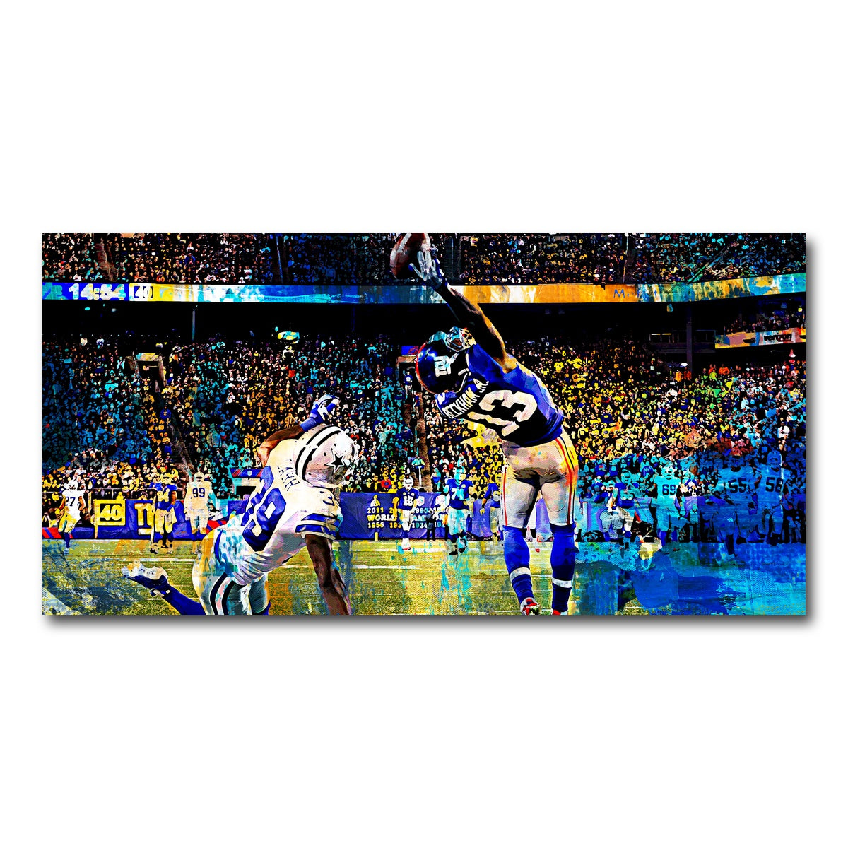 AUTO-MOCKUP WHITE | Beckham Jr. Catch | 1 Piece | Gallery Wrap Canvas | group=2x1