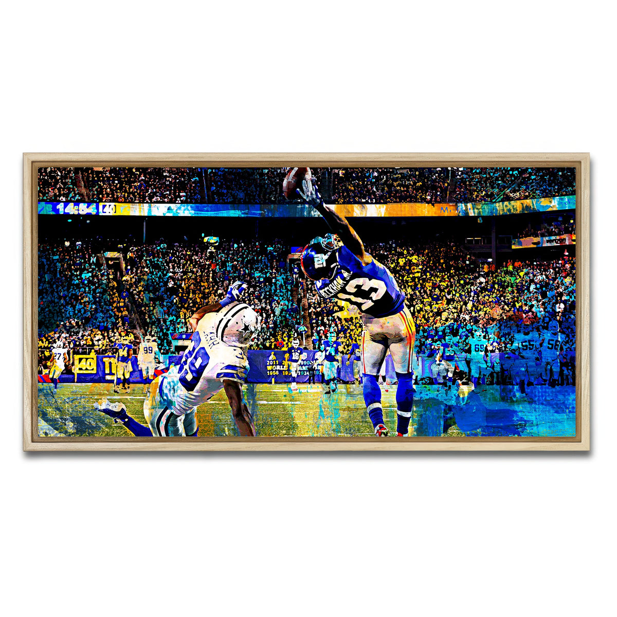 AUTO-MOCKUP WHITE | Beckham Jr. Catch | 1 Piece | Natural Framed Canvas | group=2x1