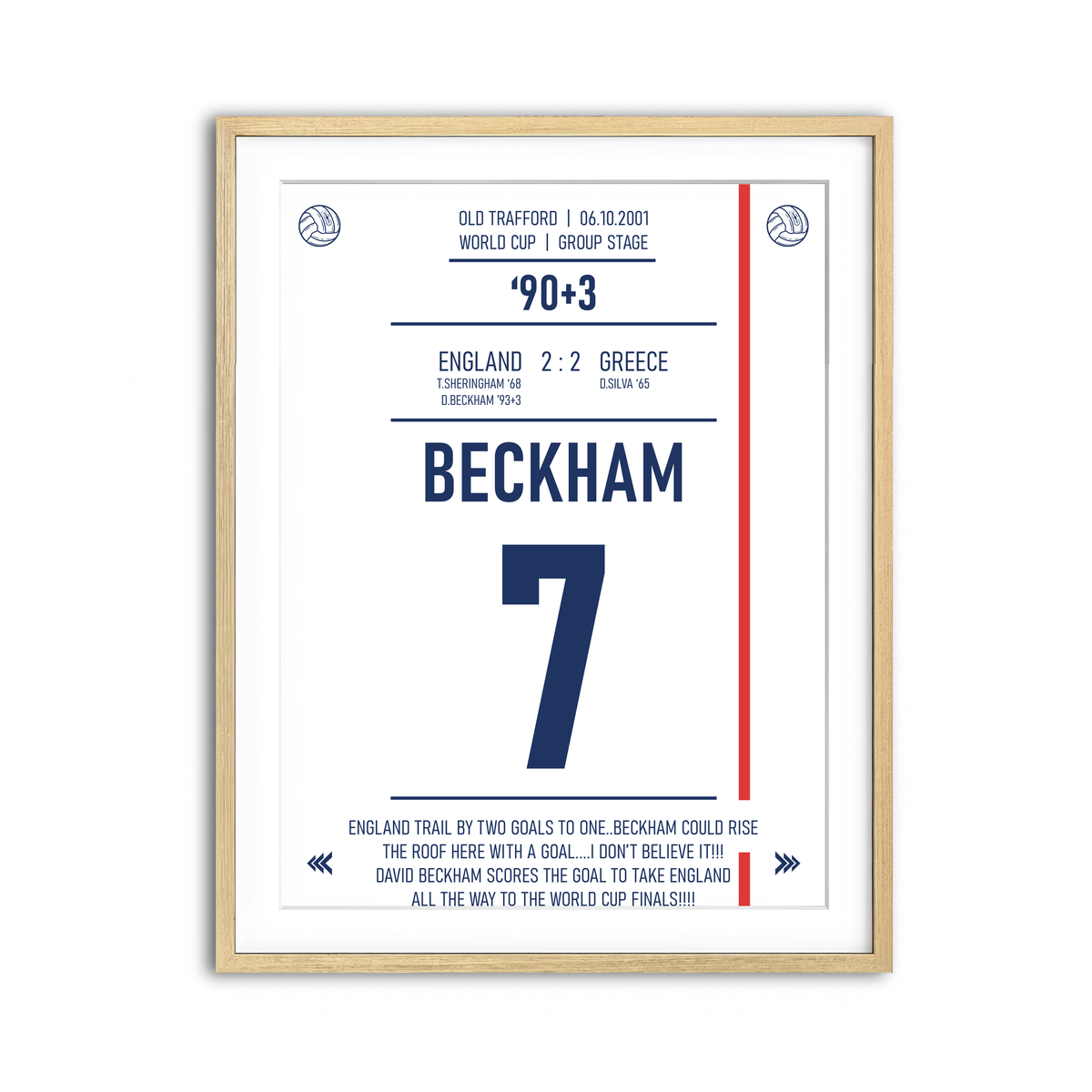 Framed Print 3x4 Natural