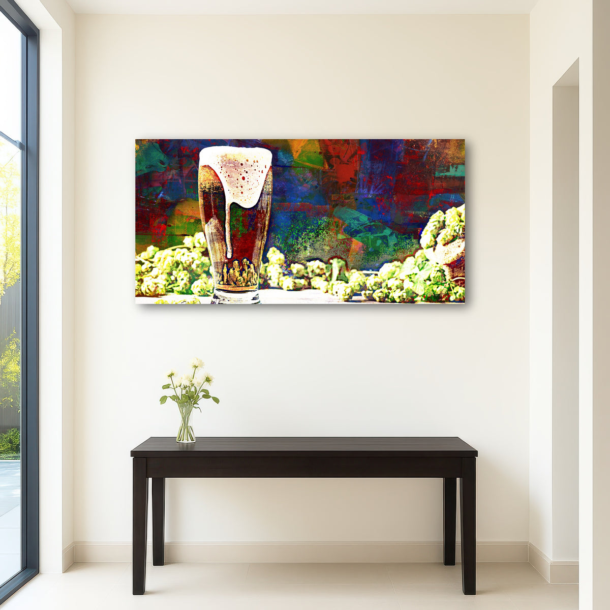 AUTO-MOCKUP ROOM | Beer Hops Abstract