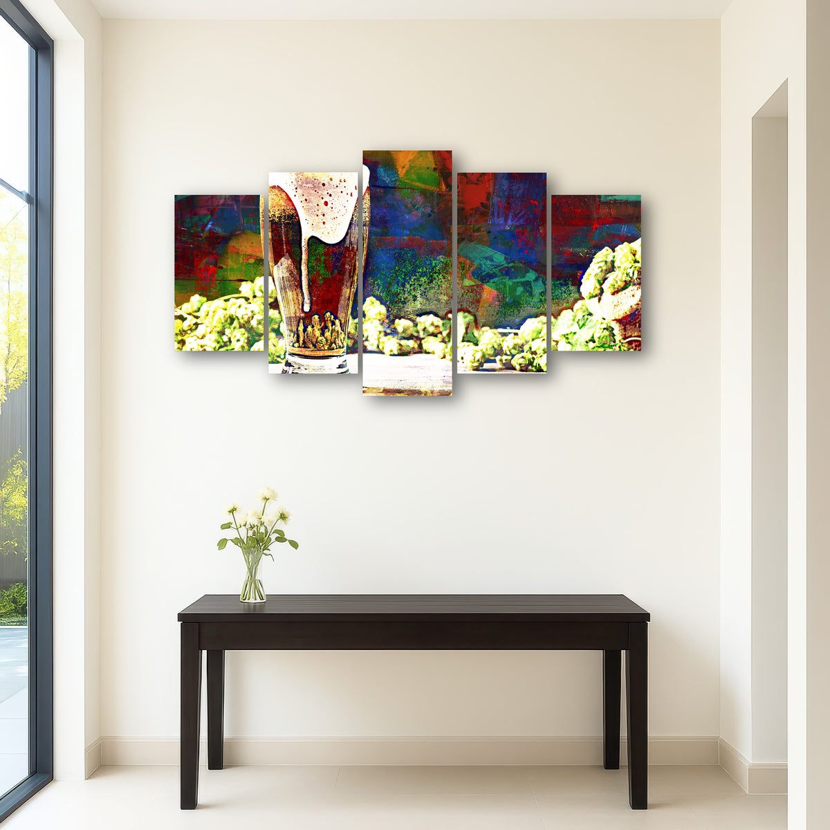 AUTO-MOCKUP ROOM | Beer Hops Abstract