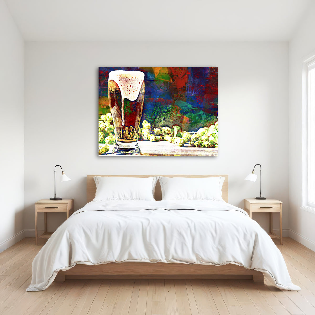 AUTO-MOCKUP ROOM | Beer Hops Abstract