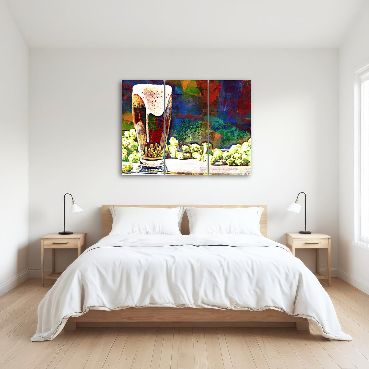 AUTO-MOCKUP ROOM | Beer Hops Abstract