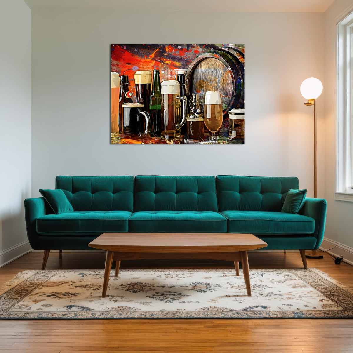 AUTO-MOCKUP ROOM | Beer Types Abstract