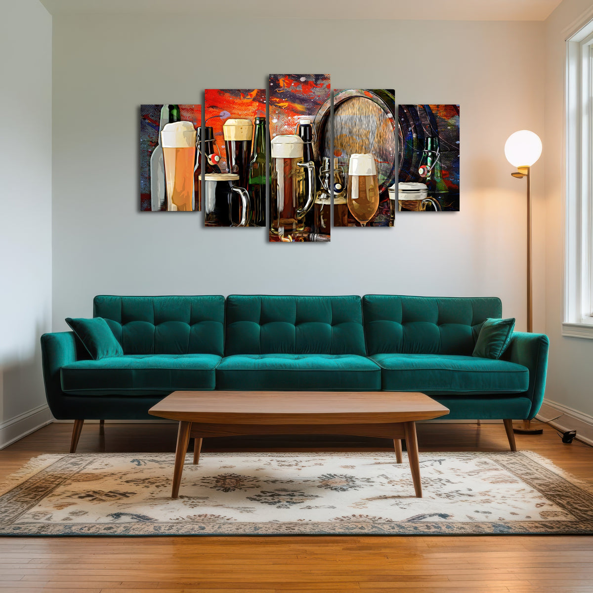 AUTO-MOCKUP ROOM | Beer Types Abstract