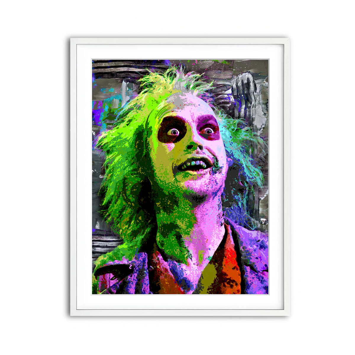 Framed Print 3x4 White