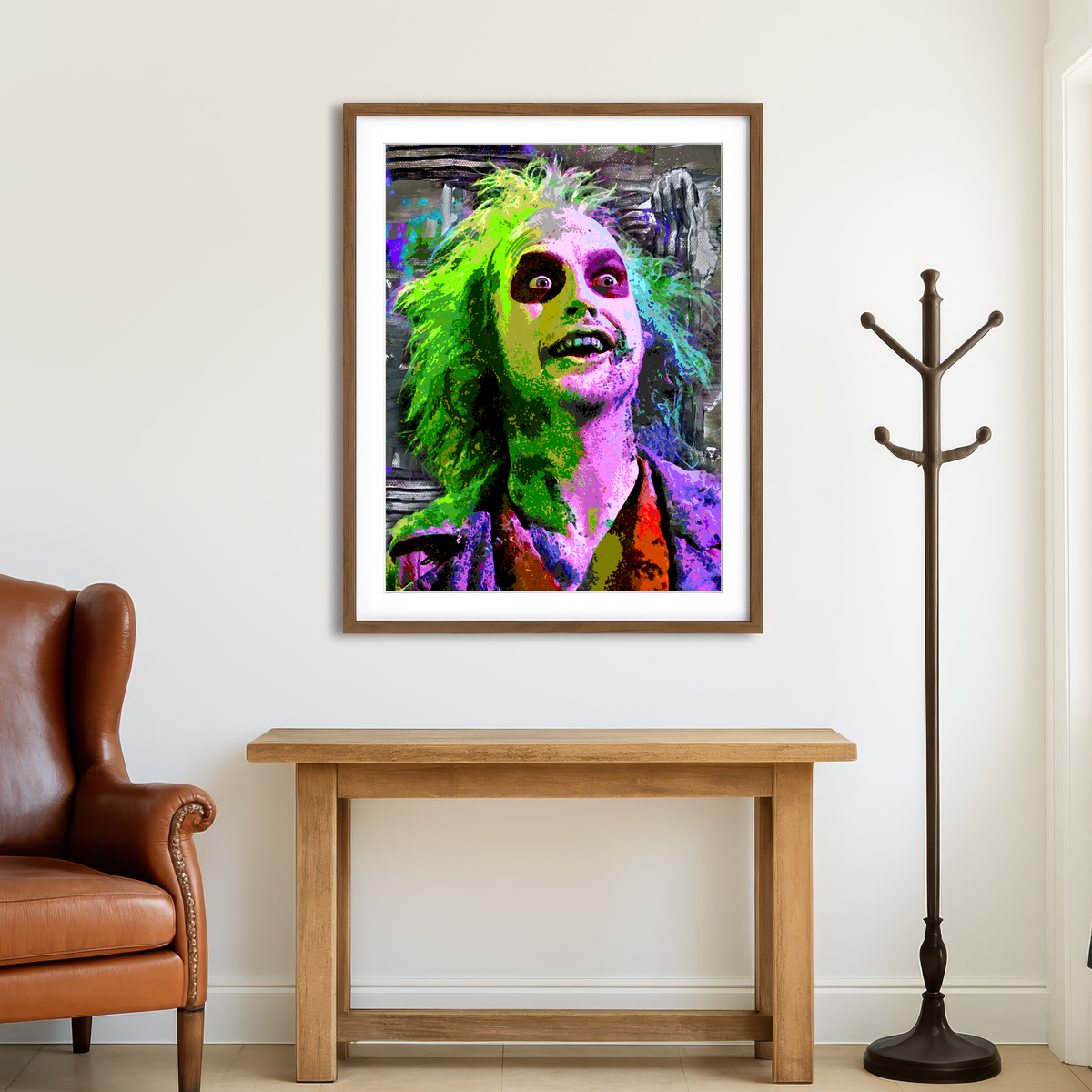 AUTO-MOCKUP ROOM | Beetlejuice Wall Art