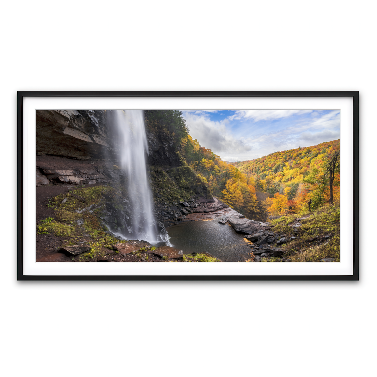 Framed Print 2x1 Black
