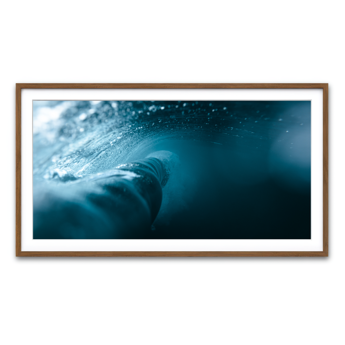 Framed Print 2x1 Walnut