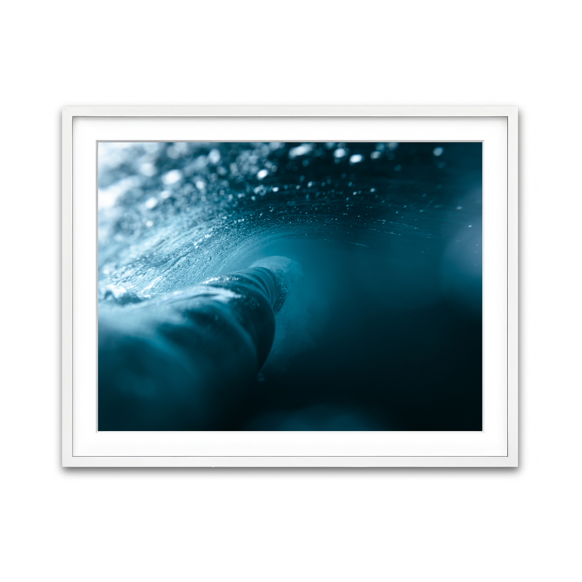 Framed Print 4x3 White