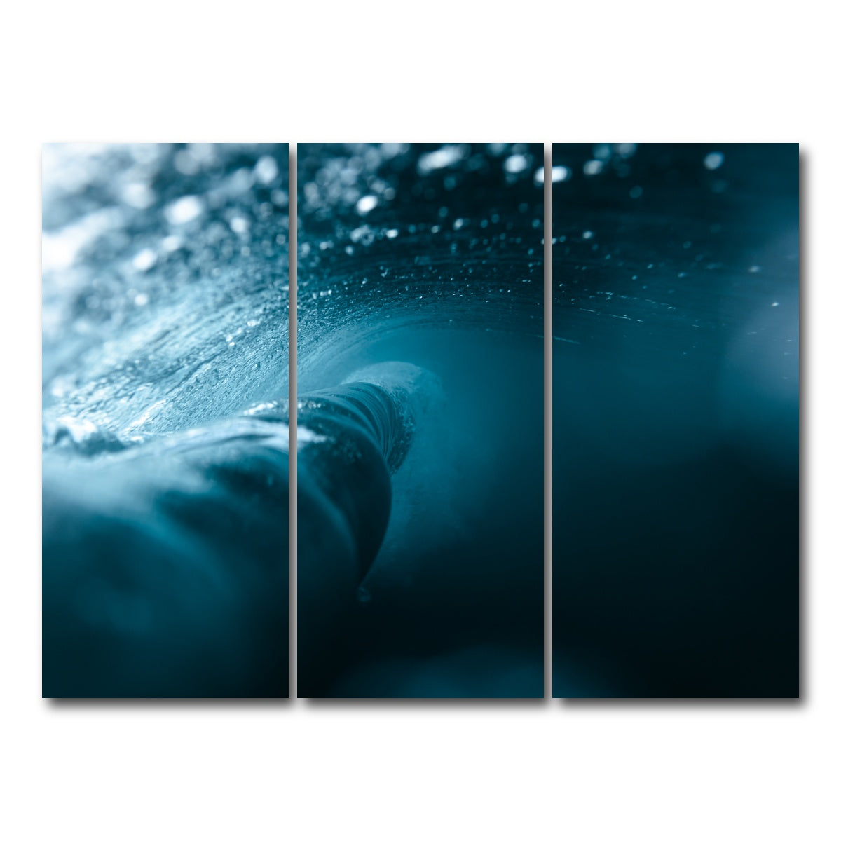 AUTO-MOCKUP WHITE | Behind the Wave | 3 Piece | Gallery Wrap Canvas | group=8x18