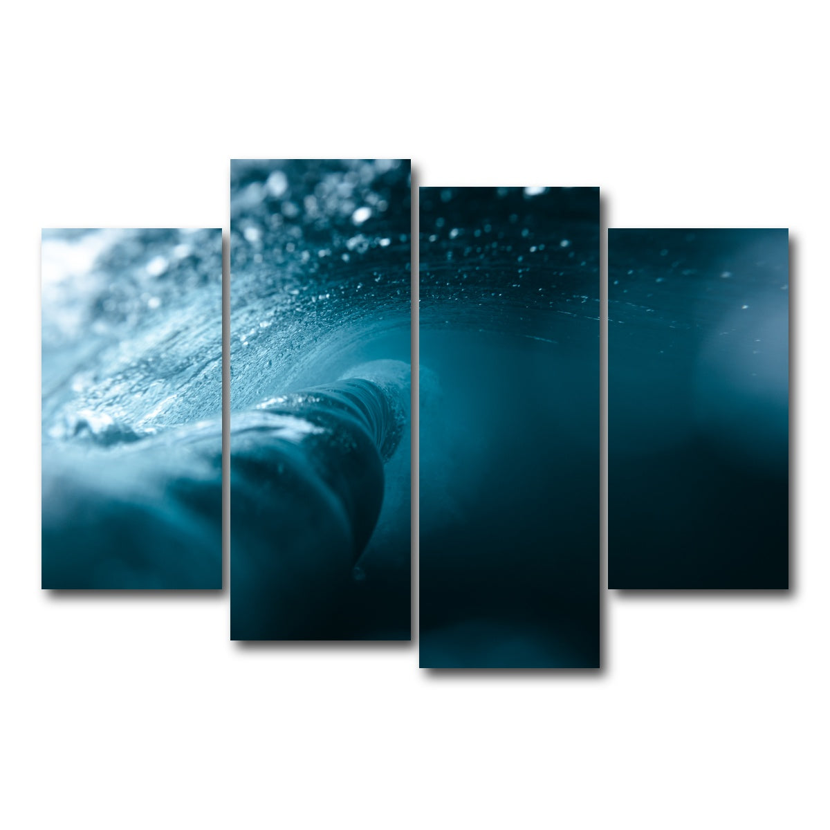 AUTO-MOCKUP WHITE | Behind the Wave | 4 Piece | Gallery Wrap Canvas | group=4_short