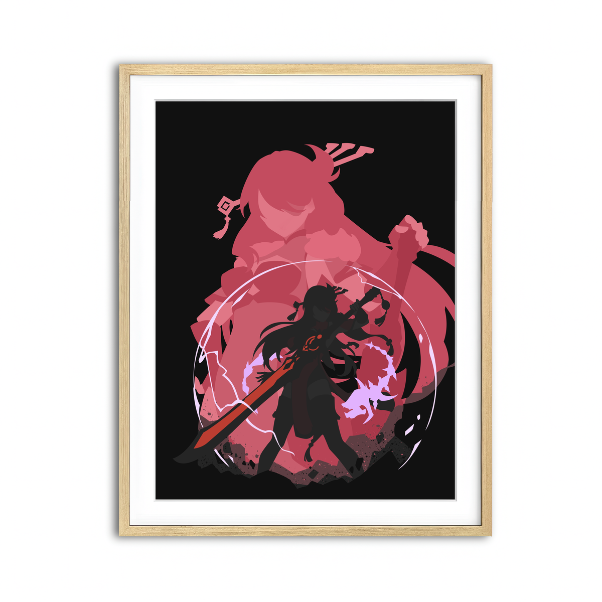 Framed Print 3x4 Natural