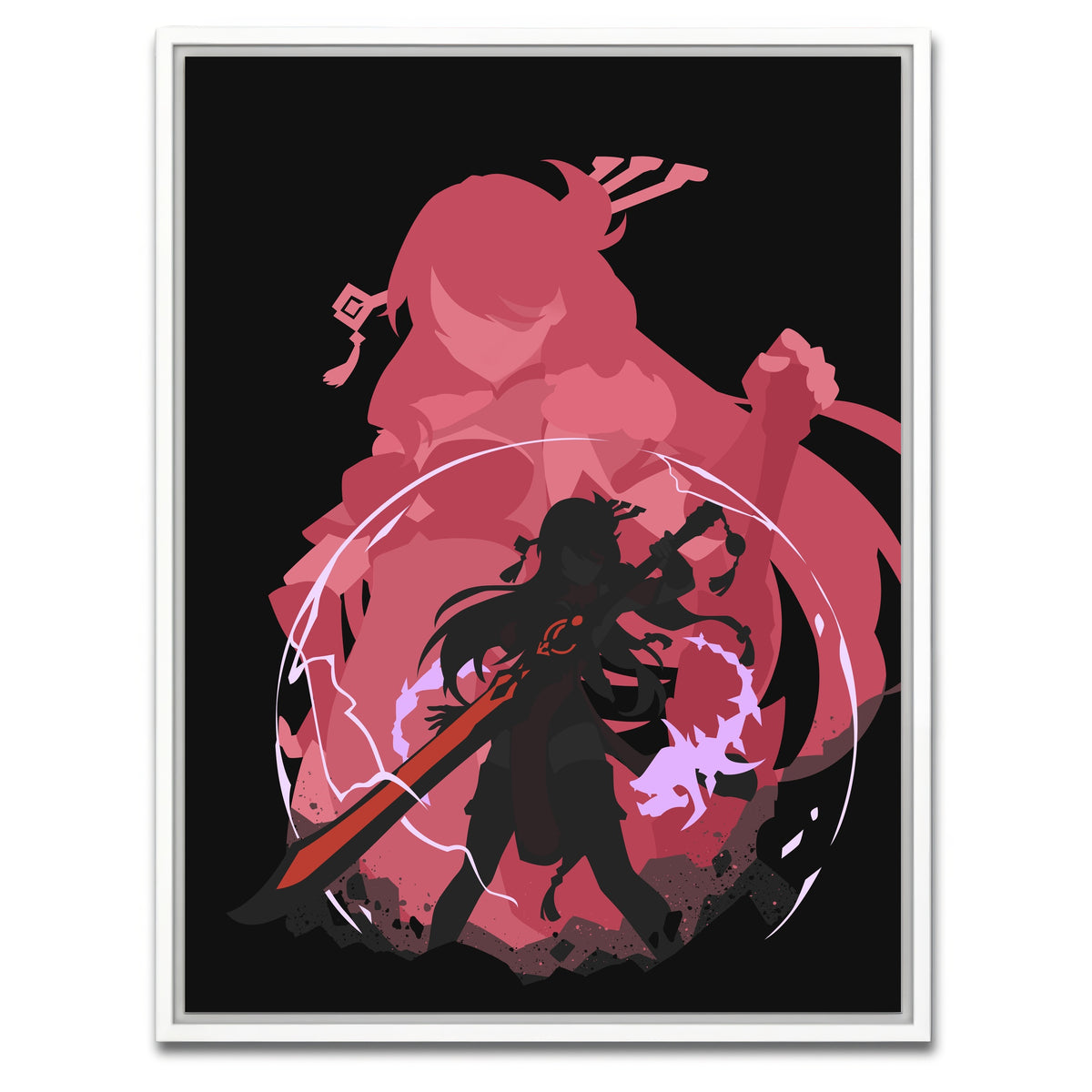 AUTO-MOCKUP WHITE | Beidou | 1 Piece | White Framed Canvas | group=3x4