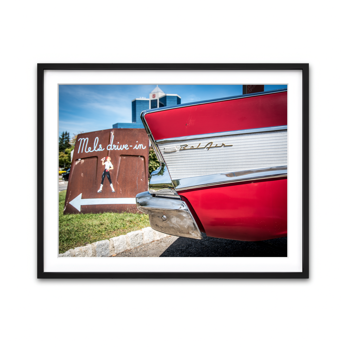 Framed Print 4x3 Black