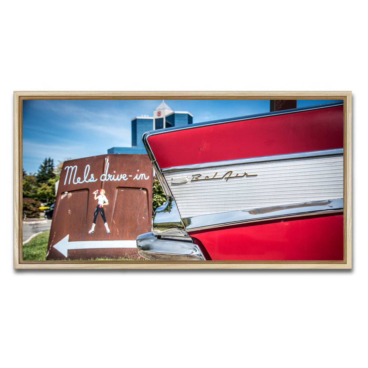 AUTO-MOCKUP WHITE | Bel Air | 1 Piece | Natural Framed Canvas | group=2x1