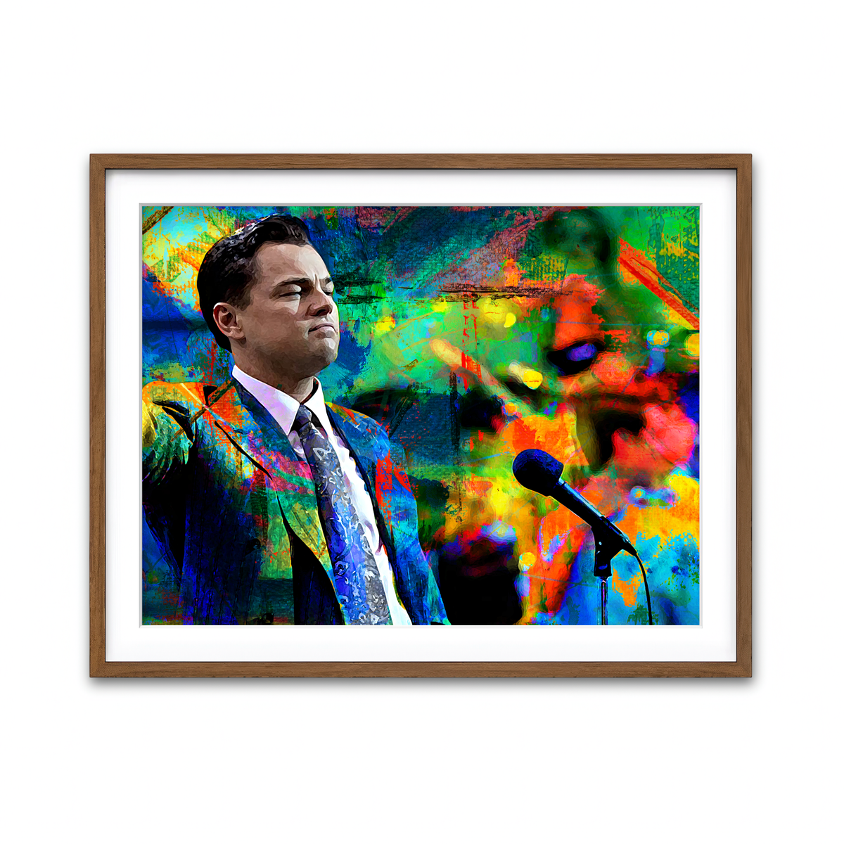 Framed Print 4x3 Walnut