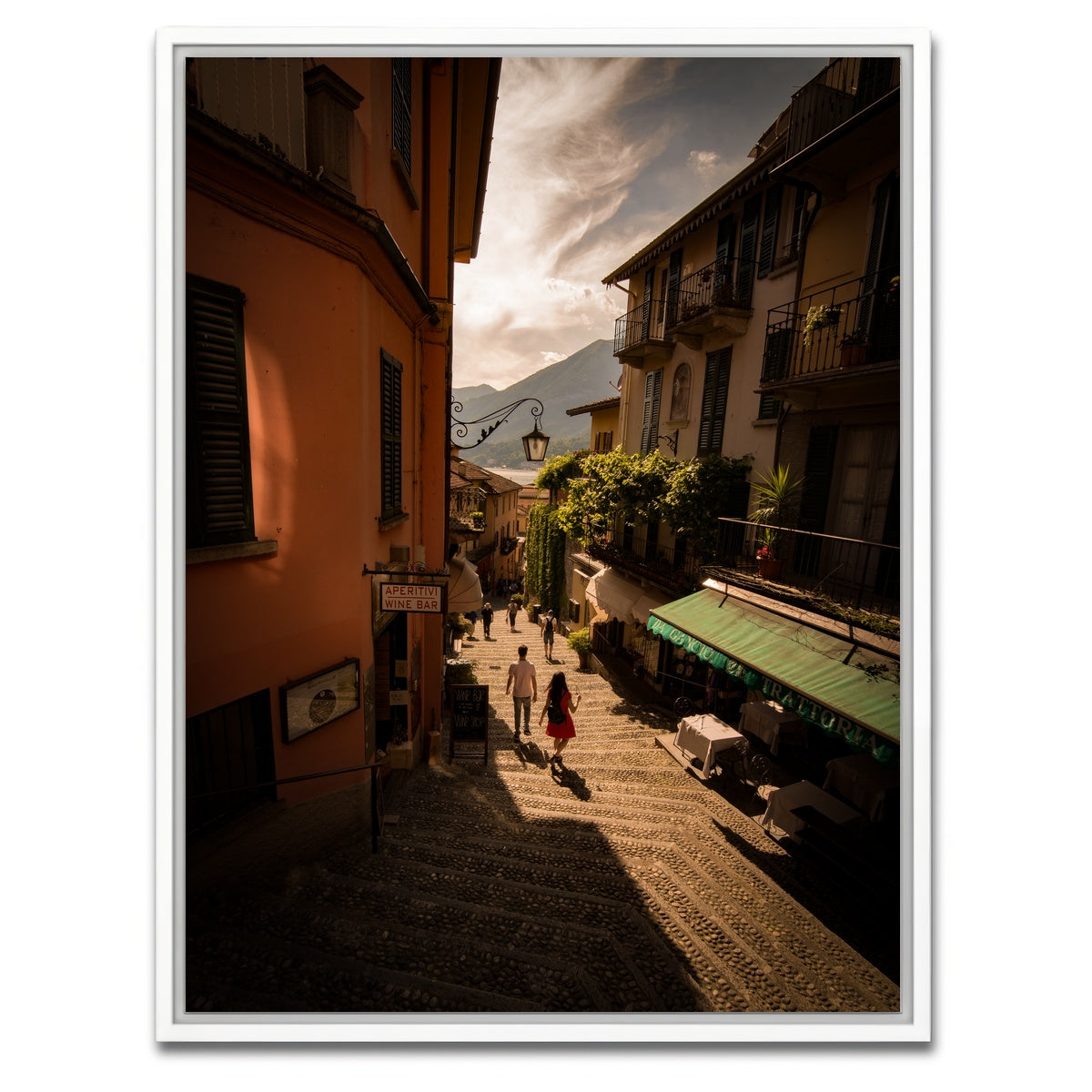 AUTO-MOCKUP WHITE | Bellagio | 1 Piece | White Framed Canvas | group=3x4