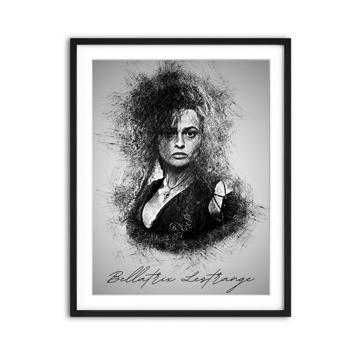 Framed Print 3x4 Black