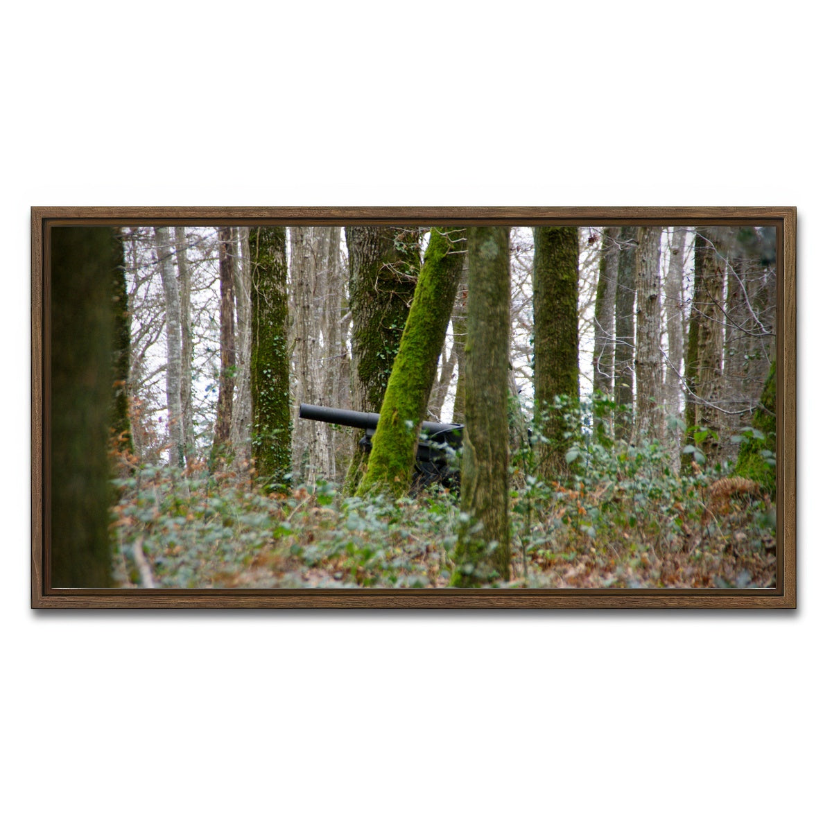 AUTO-MOCKUP WHITE | Belleau Wood | 1 Piece | Walnut Framed Canvas | group=2x1