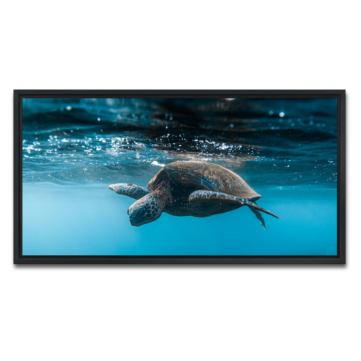 AUTO-MOCKUP WHITE | Below the Surface | 1 Piece | Black Framed Canvas | group=2x1