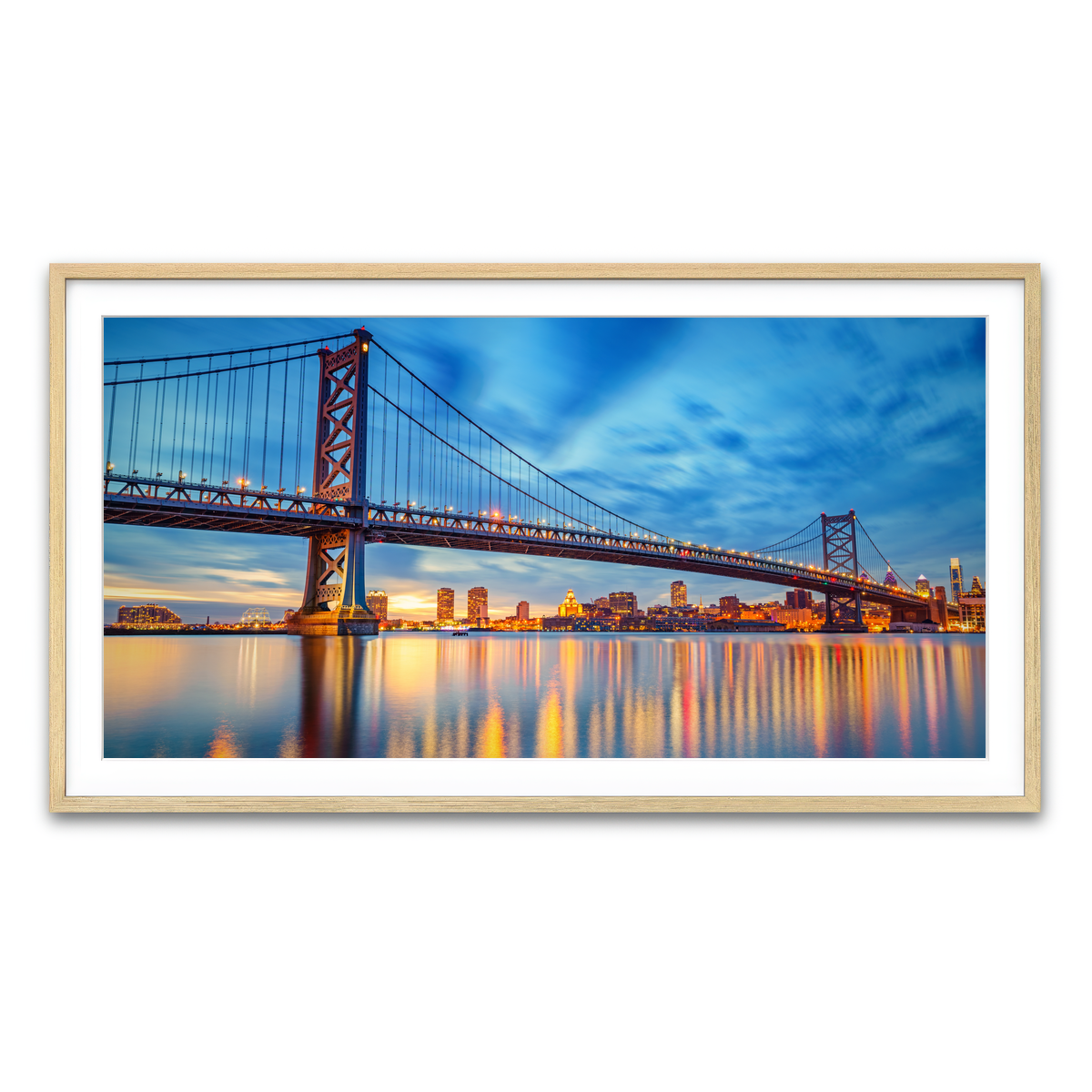 Framed Print 2x1 Natural