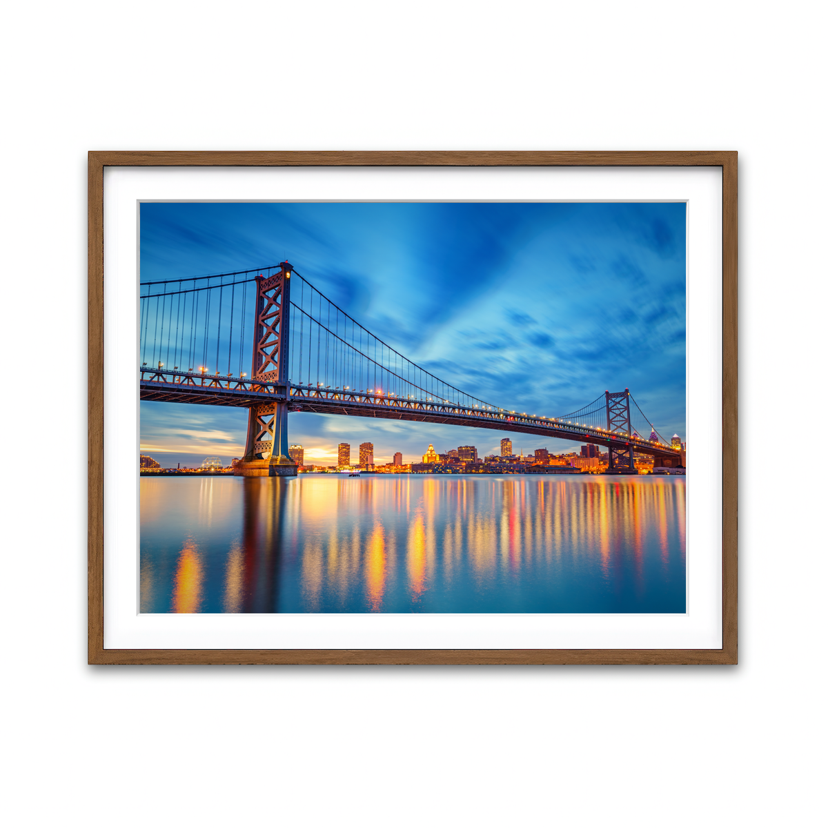Framed Print 4x3 Walnut
