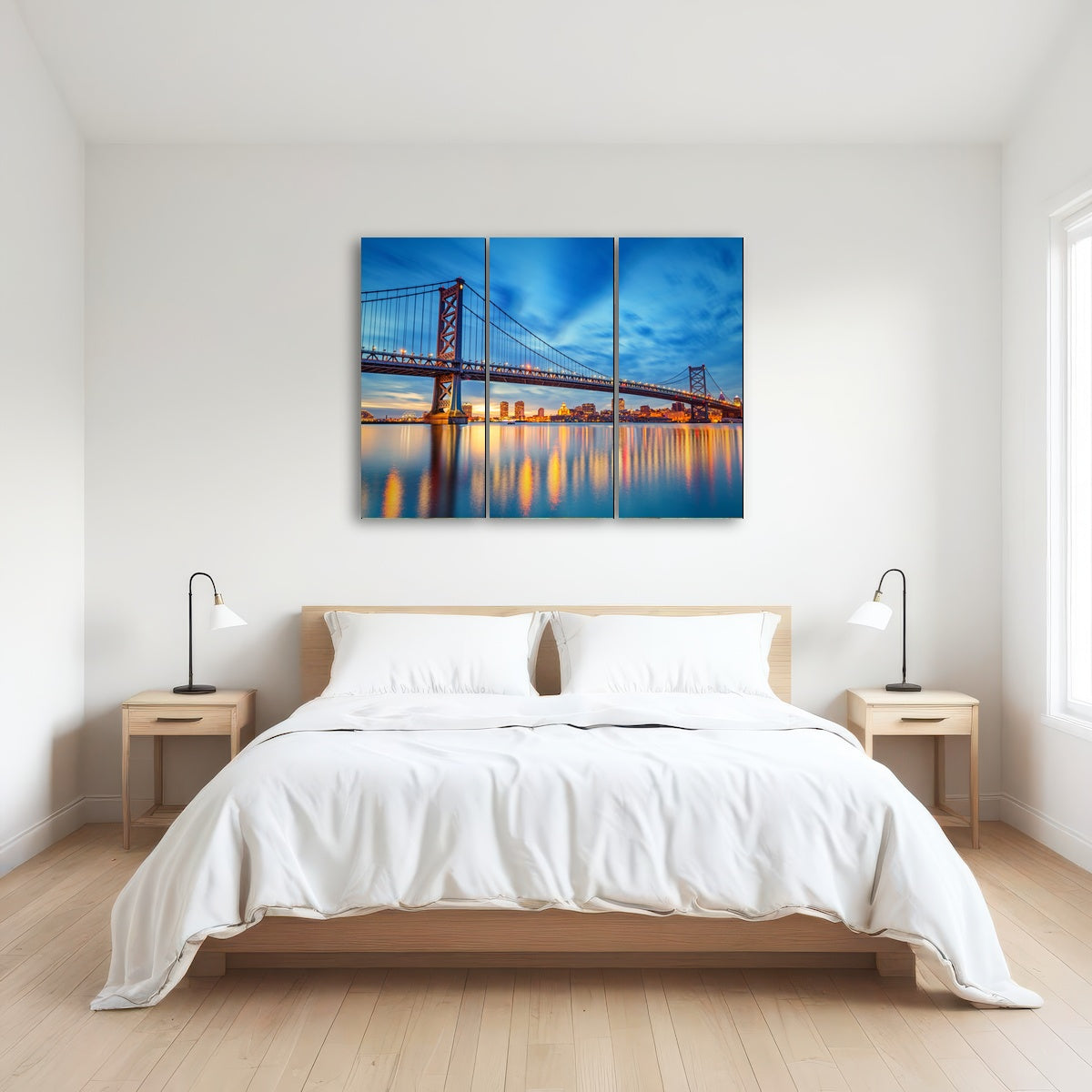 AUTO-MOCKUP ROOM | Ben Franklin Bridge