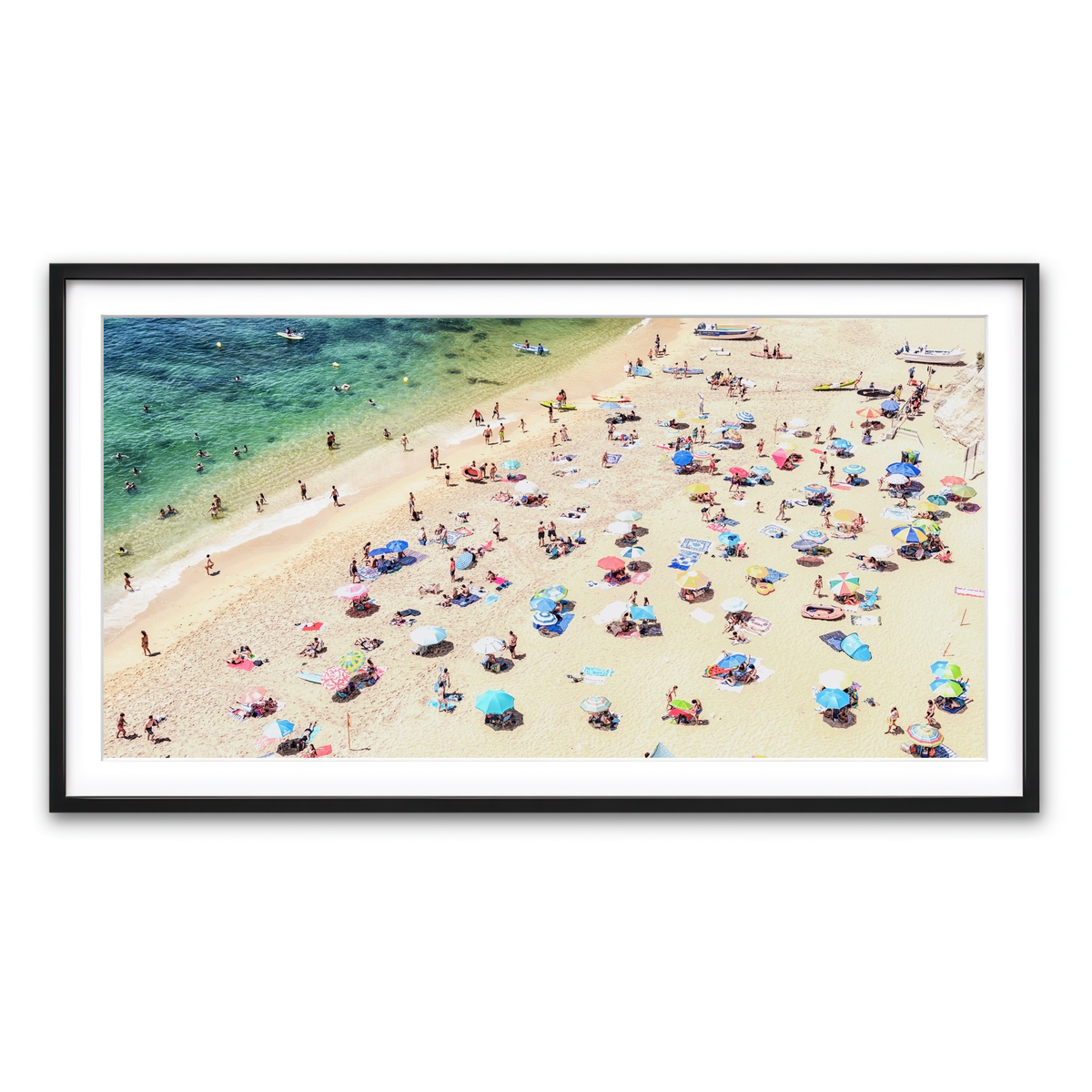 Framed Print 2x1 Black