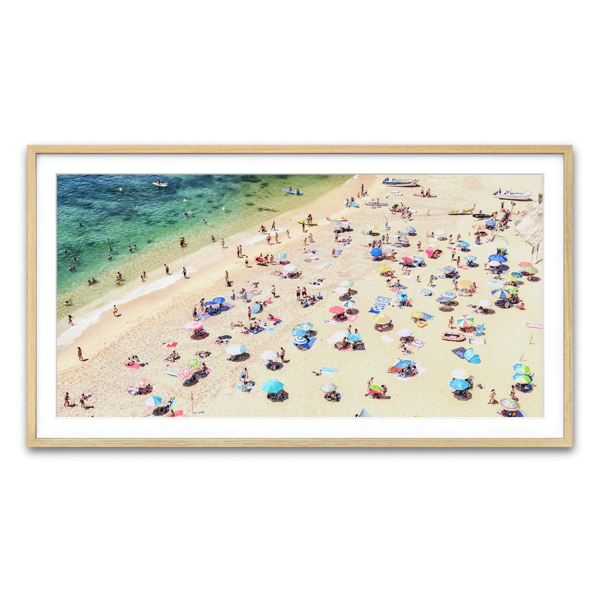 Framed Print 2x1 Natural