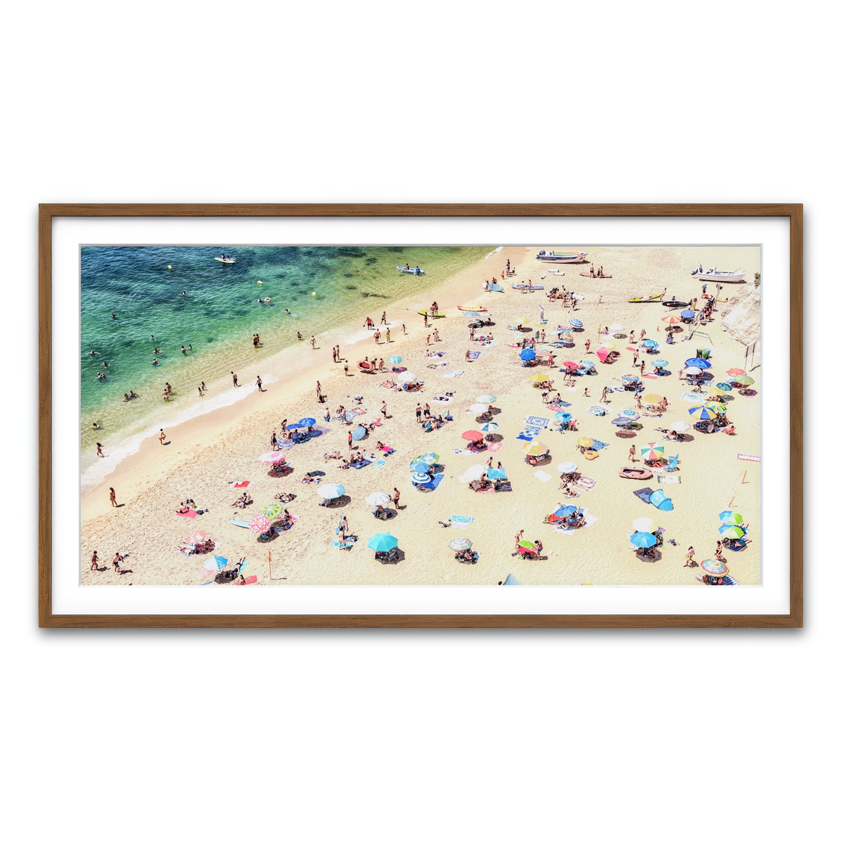 Framed Print 2x1 Walnut