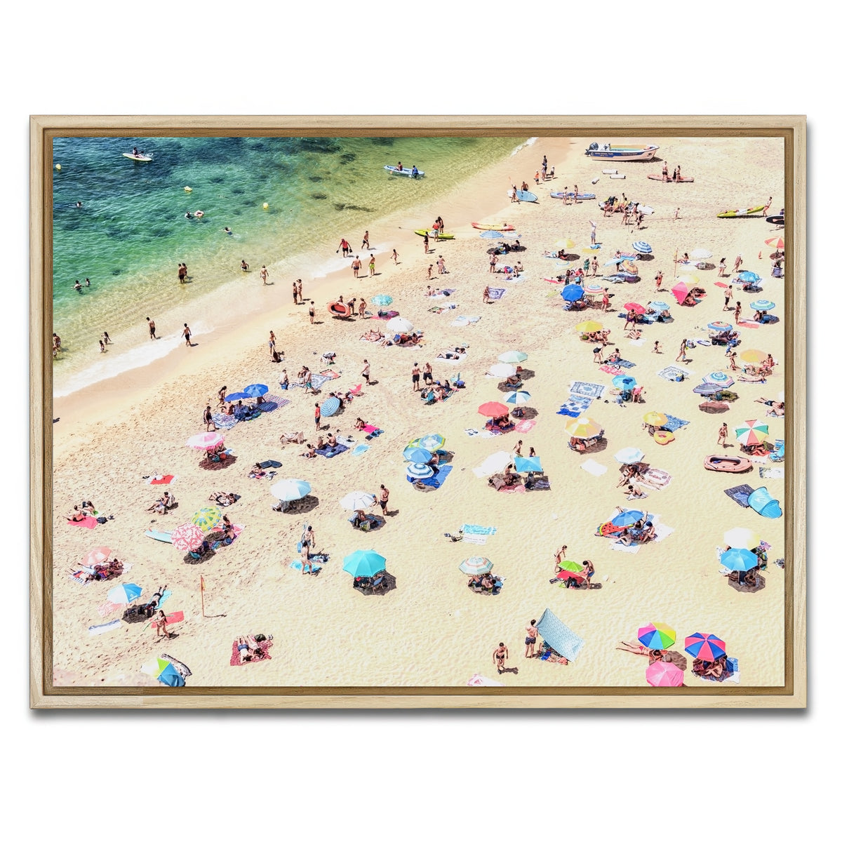 AUTO-MOCKUP WHITE | Benagil | 1 Piece | Natural Framed Canvas | group=4x3