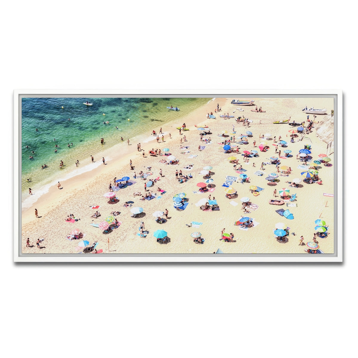 AUTO-MOCKUP WHITE | Benagil | 1 Piece | White Framed Canvas | group=2x1