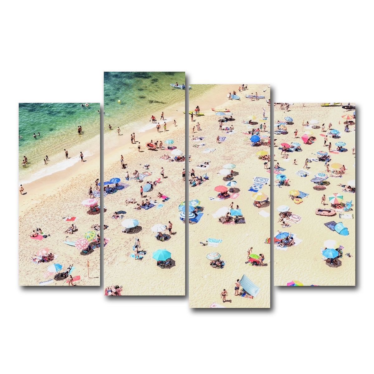 AUTO-MOCKUP WHITE | Benagil | 4 Piece | Gallery Wrap Canvas | group=4_normal