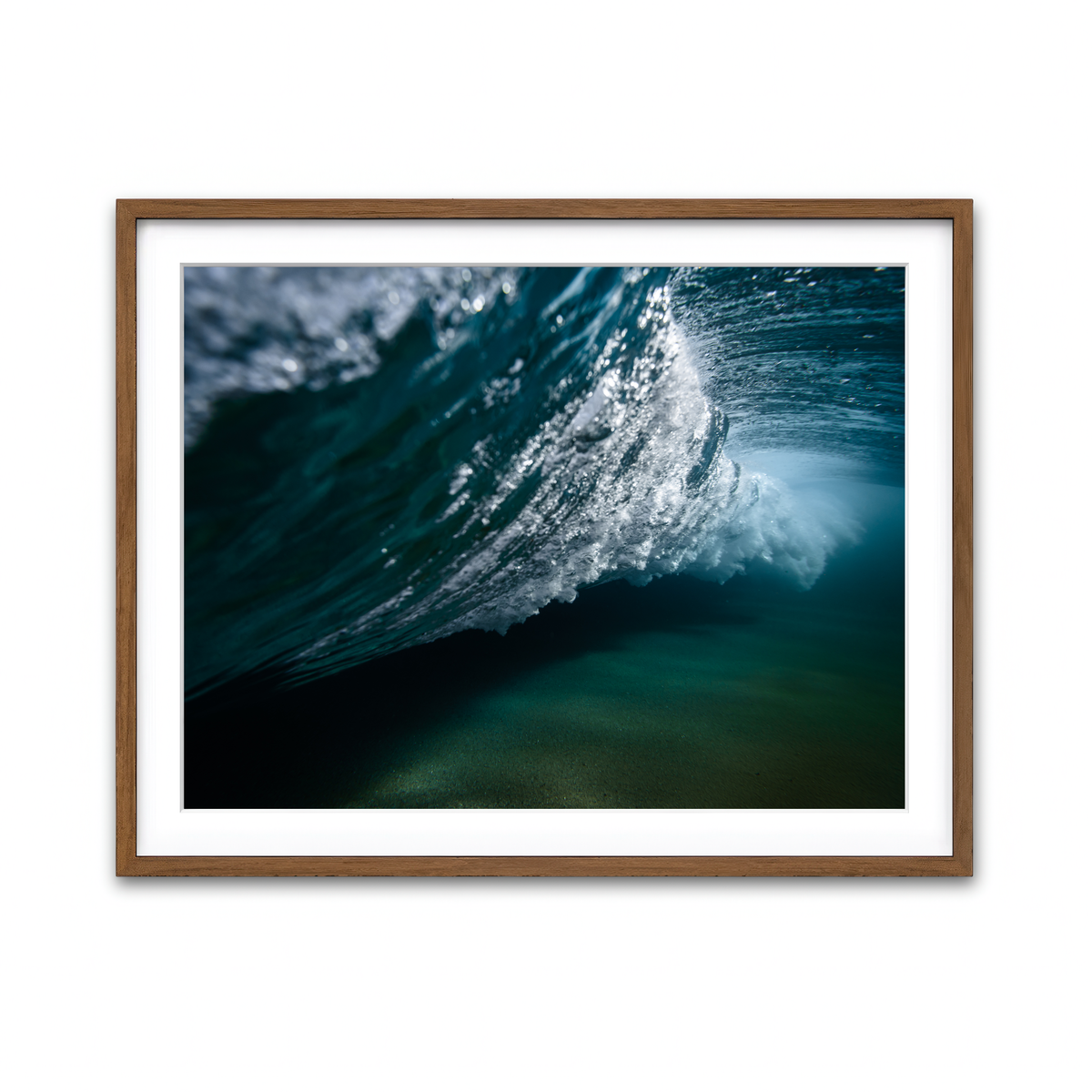 Framed Print 4x3 Walnut