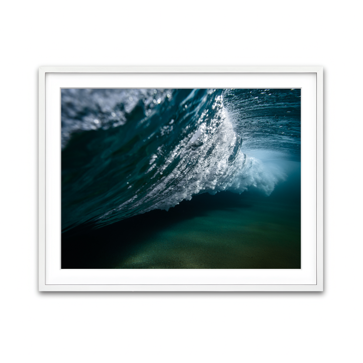 Framed Print 4x3 White