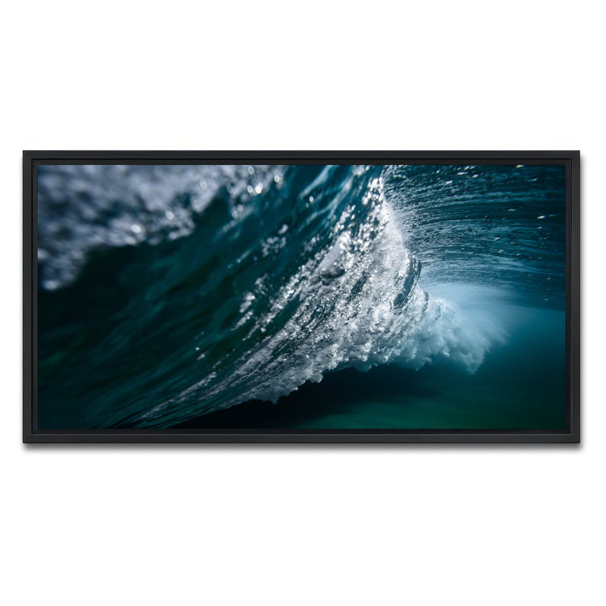 AUTO-MOCKUP WHITE | Beneath the Surface | 1 Piece | Black Framed Canvas | group=2x1